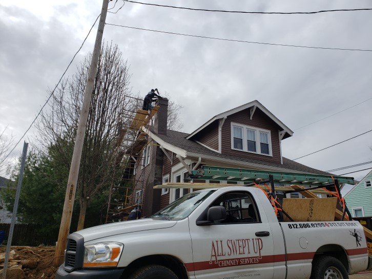 Chimney cleaning in Carmel, Indiana