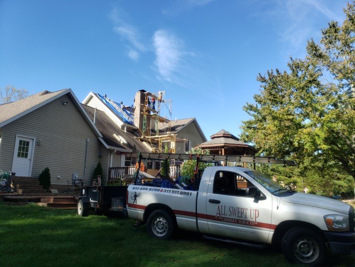 Chimney sweeping in Carmel, Indiana