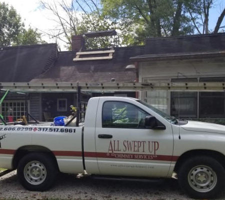 Chimney cleaning in Bloomington, Indiana